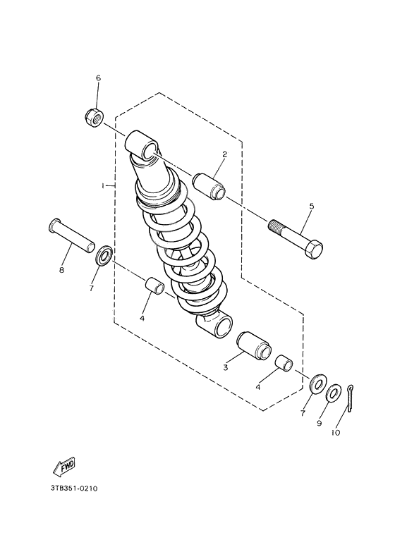 Rear suspension