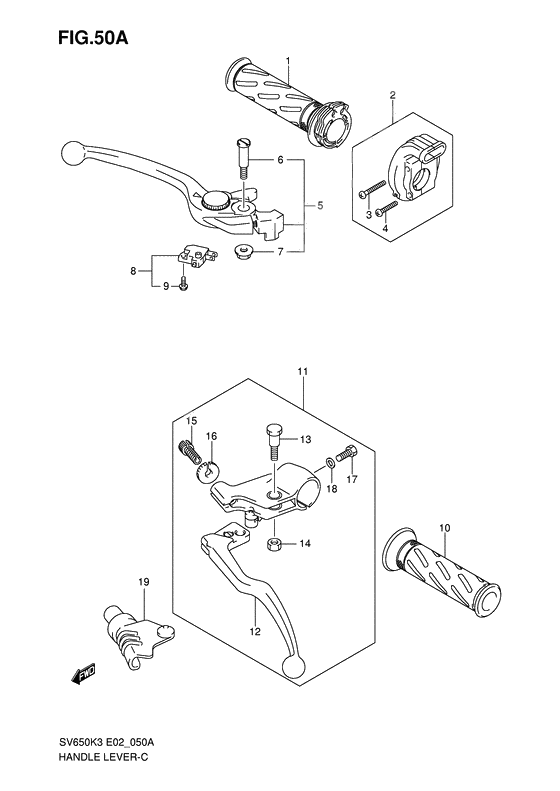 Handle lever              

                  Model k7