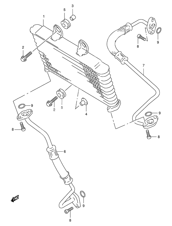 Oil cooler