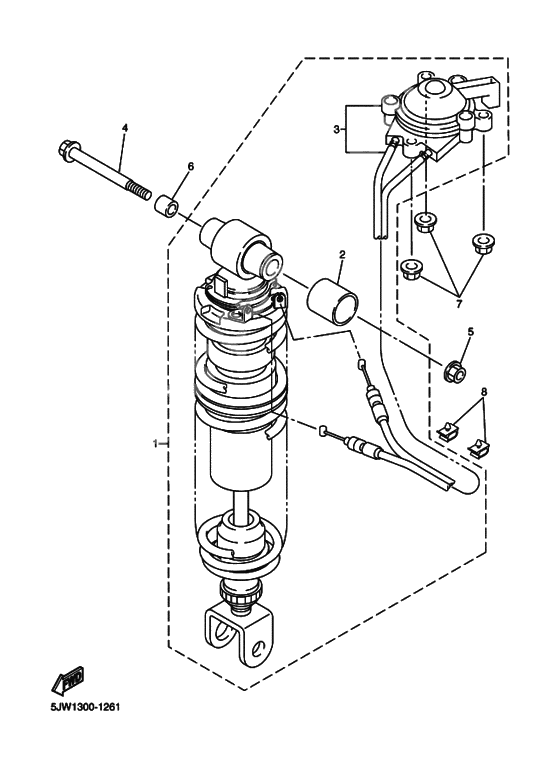 Rear suspension