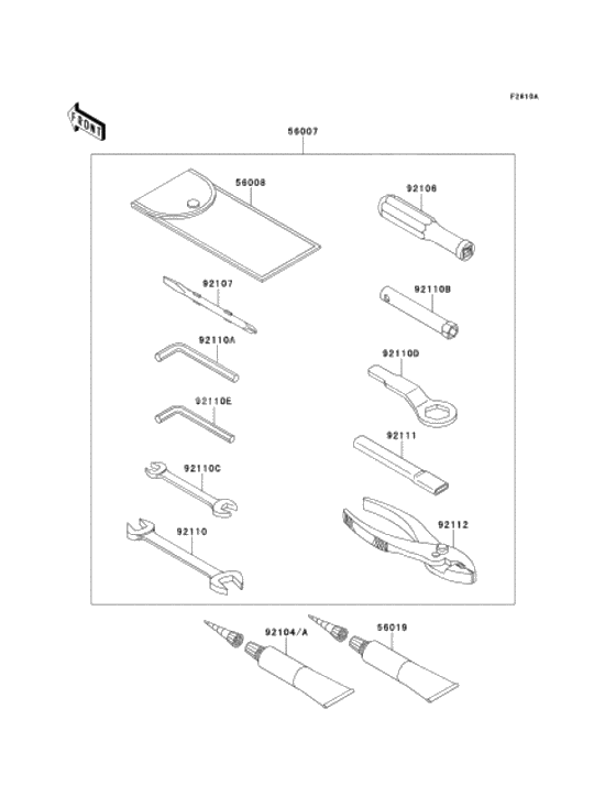 Owner\'s tools              

                  DAF/DBF