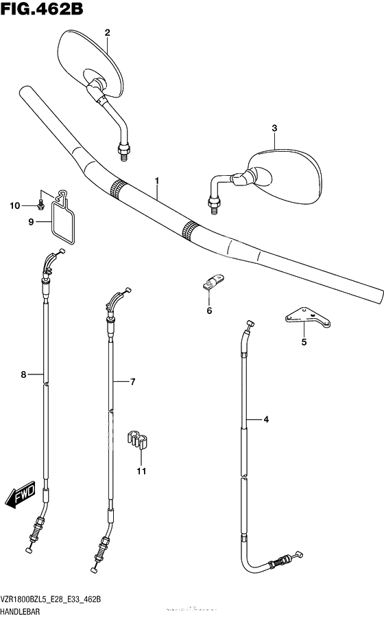 Руль & Тросики (Vzr1800Bzl5 E33)