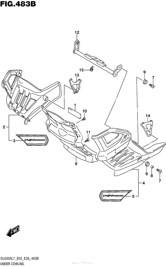 Under Cowling (Dl650Xal7 E28)