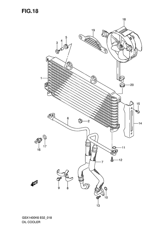 Oil cooler