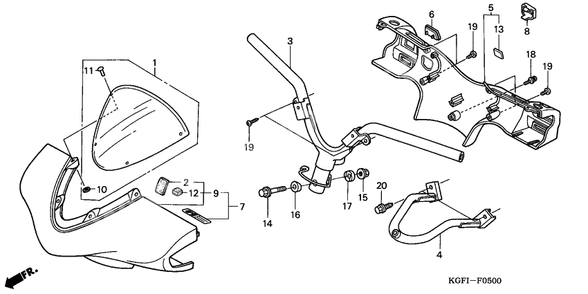 Handle pipe/handle cover