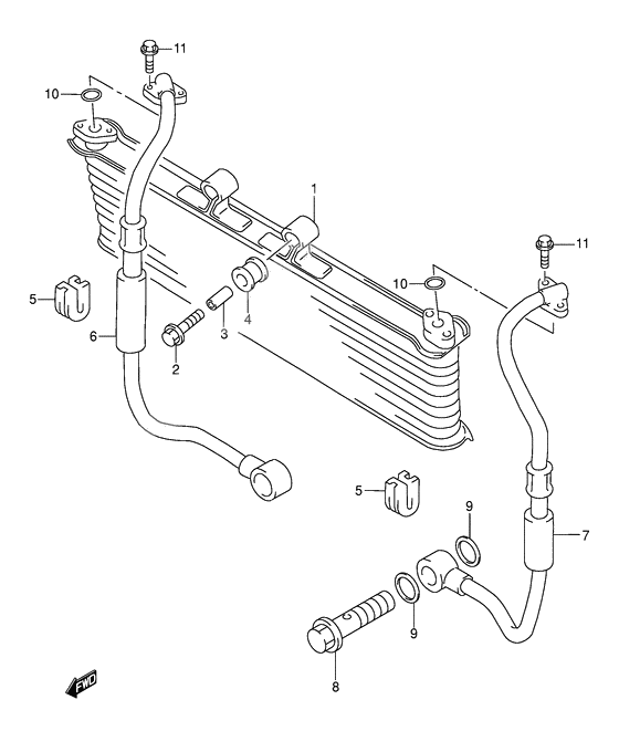 Oil cooler