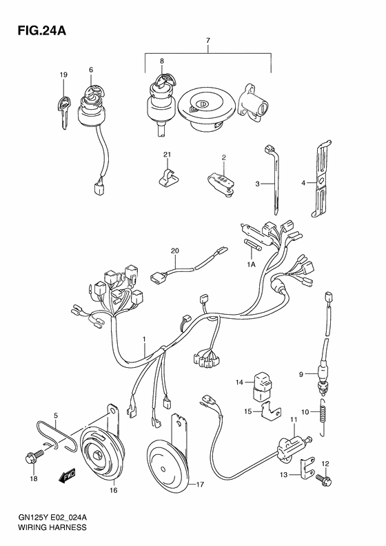 Wiring harness              

                  Model v/w/x/y/k1 e1, e30