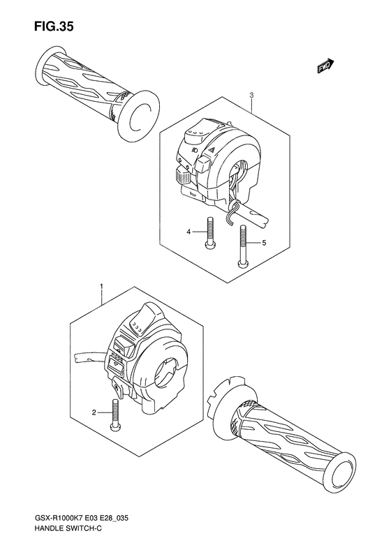 Handle switch