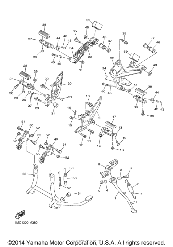 Подножки & Подставка