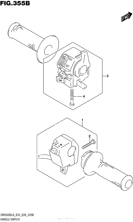 Пульт управления рулевой (Dr650Sel6 E28)