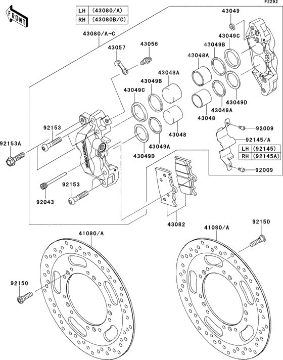 Front brake