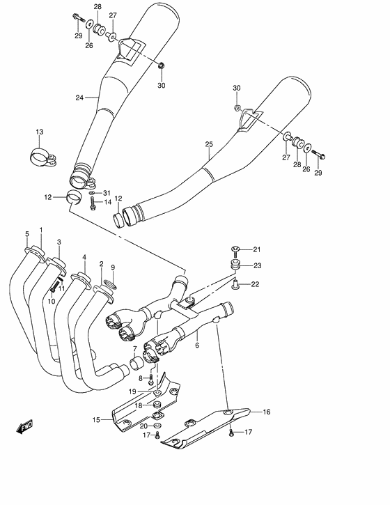 Muffler comp              

                  Model k2/k3/k4