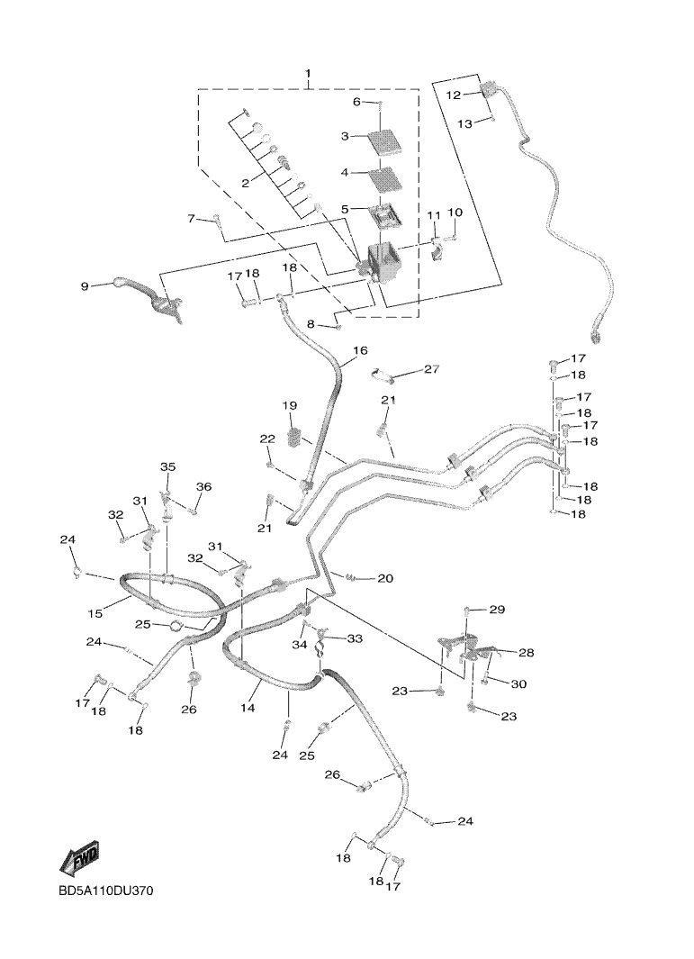 FRONT MASTER CYLINDER