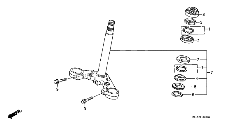 Steering stem