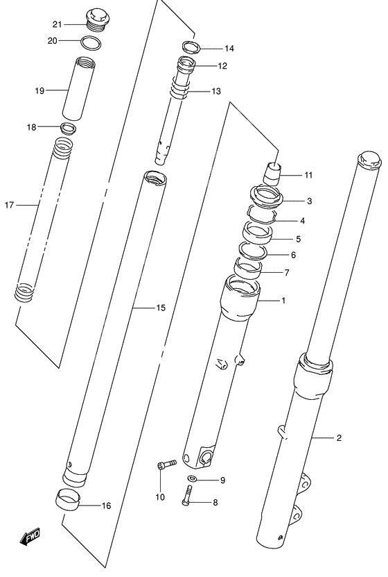 Front damper