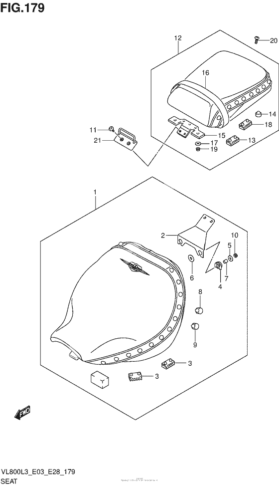 Seat (Vl800Tl3 E28)