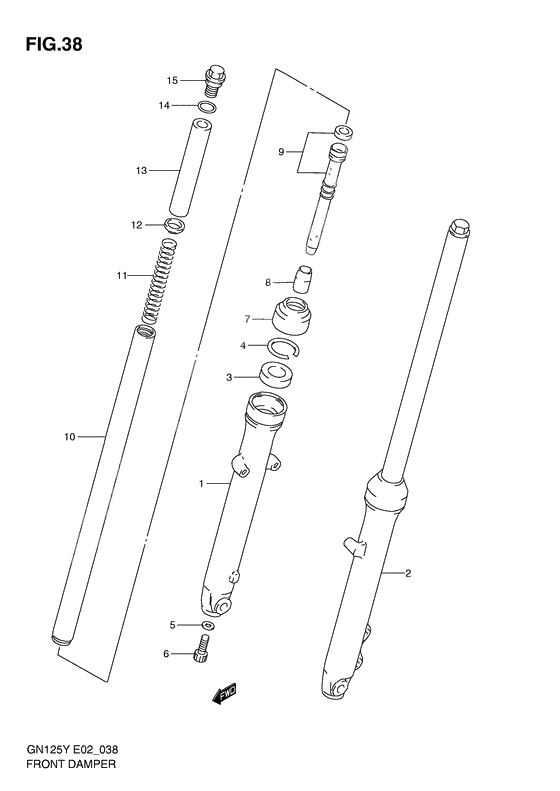 Front damper