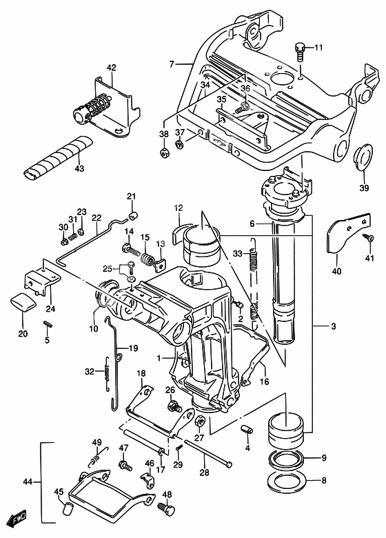 Swivel bracket