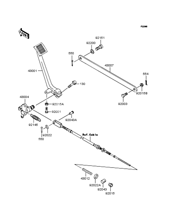 Brake pedal