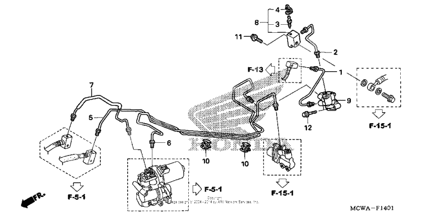 Proportioning control valve (abs)