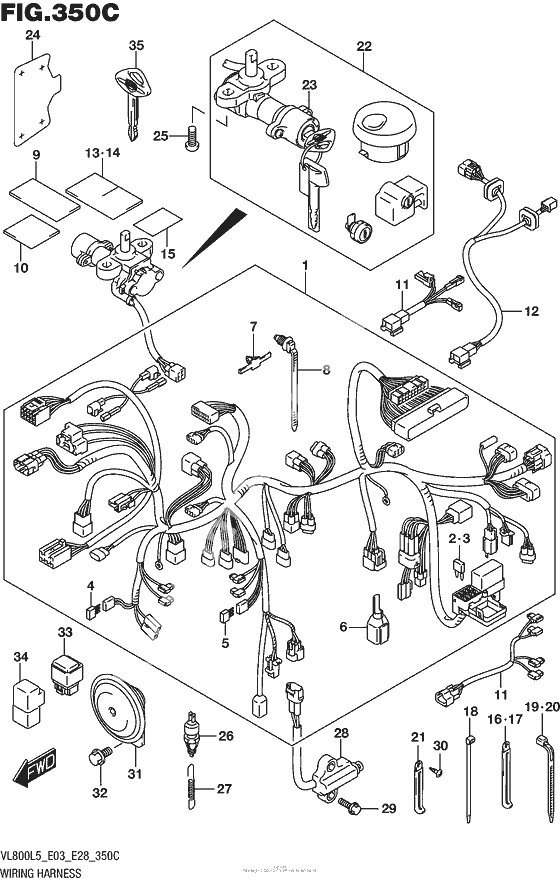 Wiring Harness (Vl800Tl5 E03)