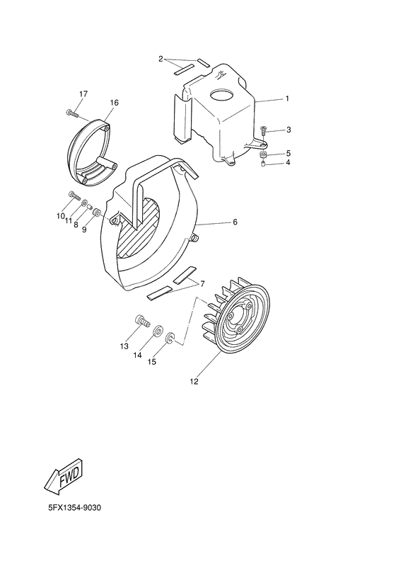 Air shroud. fan