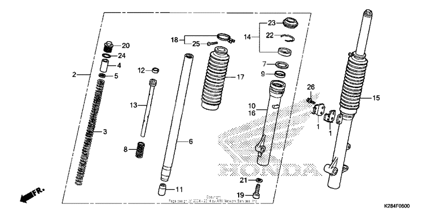 Front fork