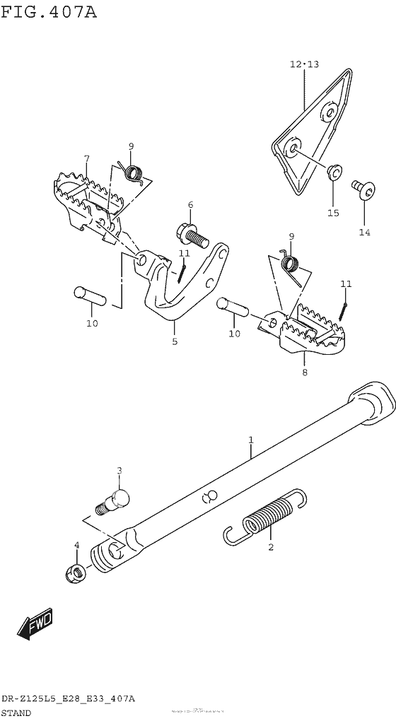 Stand (Dr-Z125L5 E28)