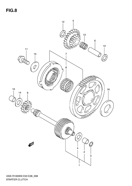 Starter clutch