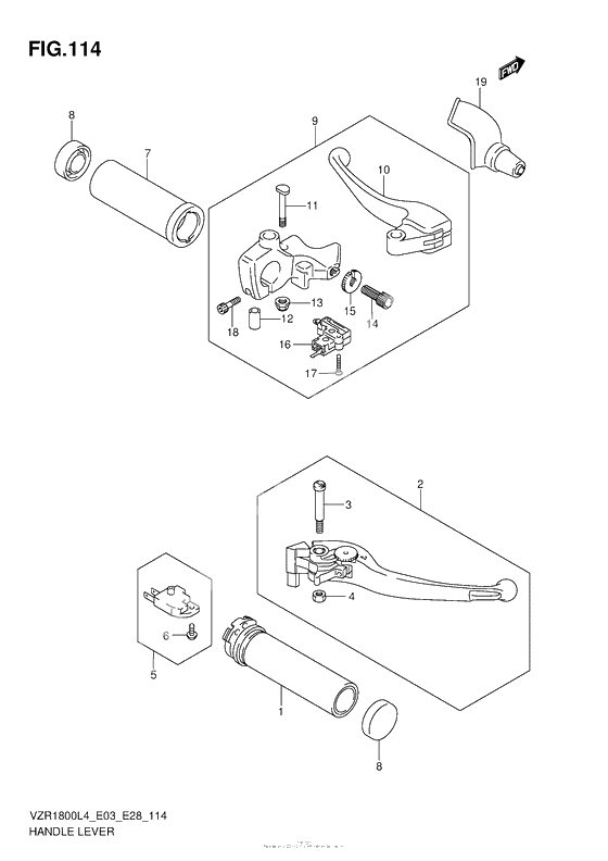 Ручки руля (Vzr1800L4 E28)