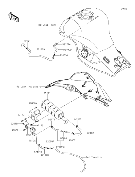 Fuel evaporative system