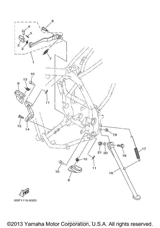 Подножки & Подставка