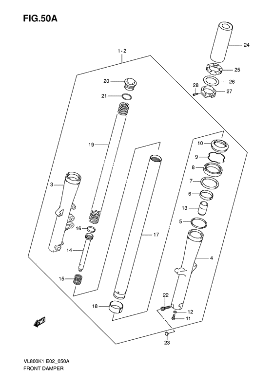 Front damper              

                  Model k5