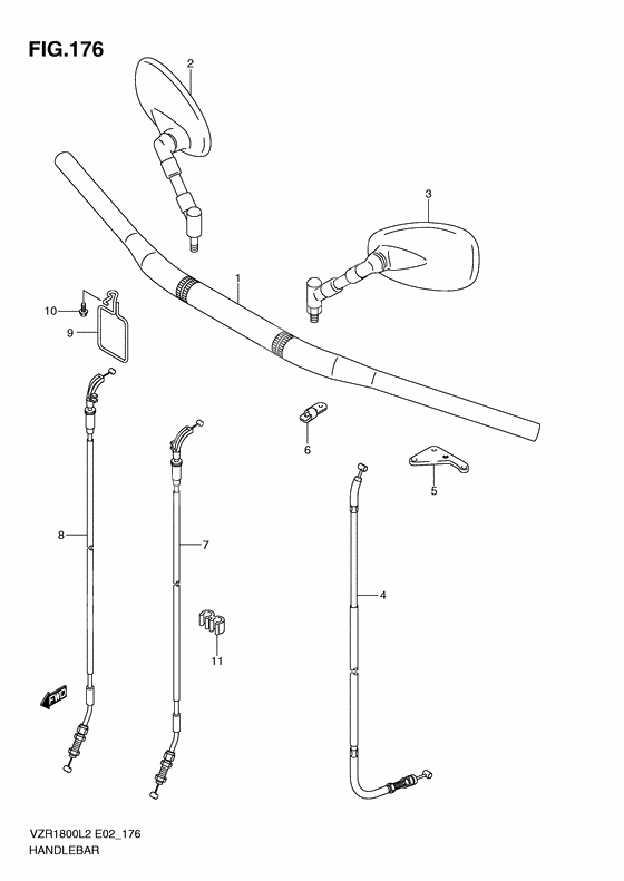 Handlebar              

                  Vzr1800zufl2 e19