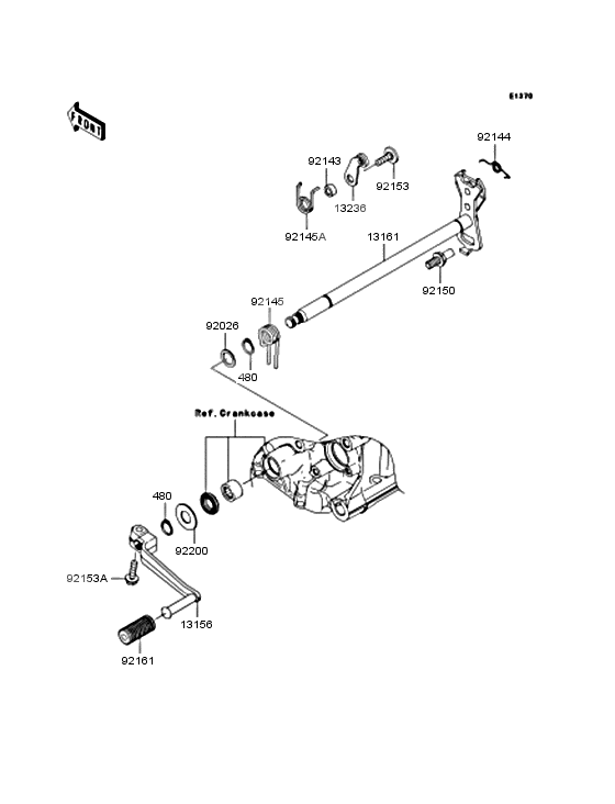 Gear change mechanism