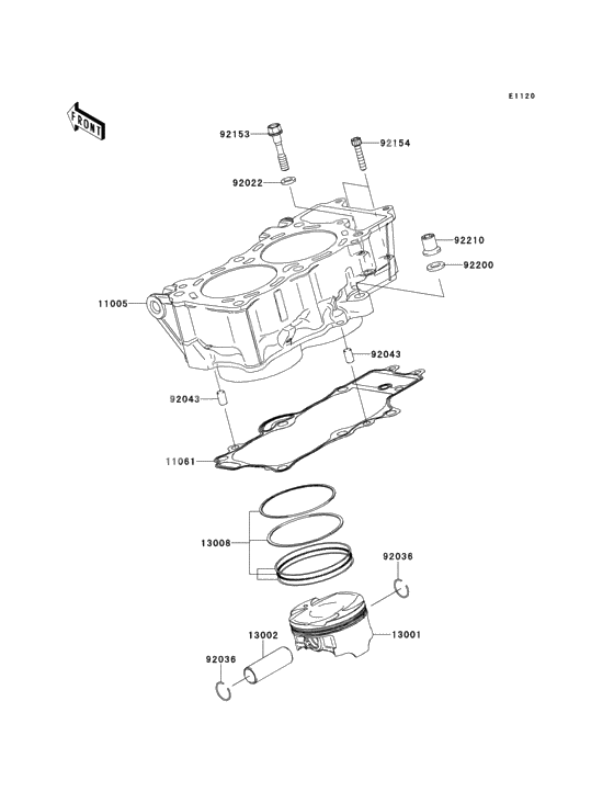 Cylinder/piston(s)