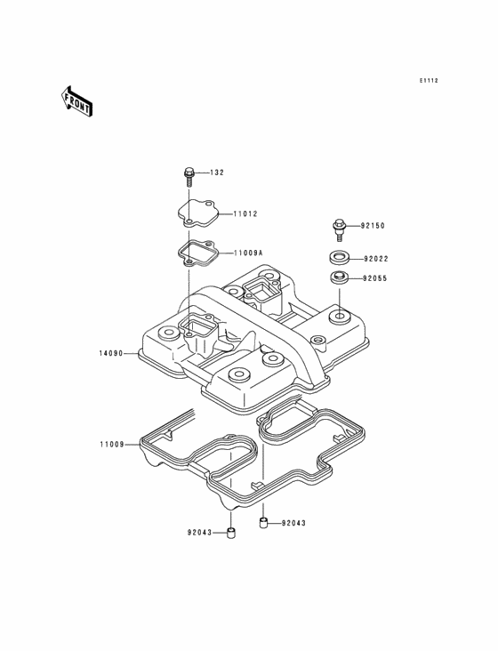 Cylinder head cover