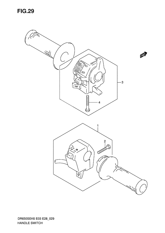 Handle switch