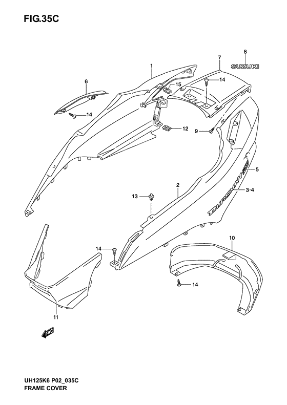 Frame cover              

                  Model k5