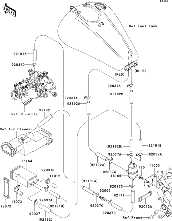 Fuel evaporative system(ca)