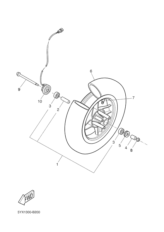 Front wheel