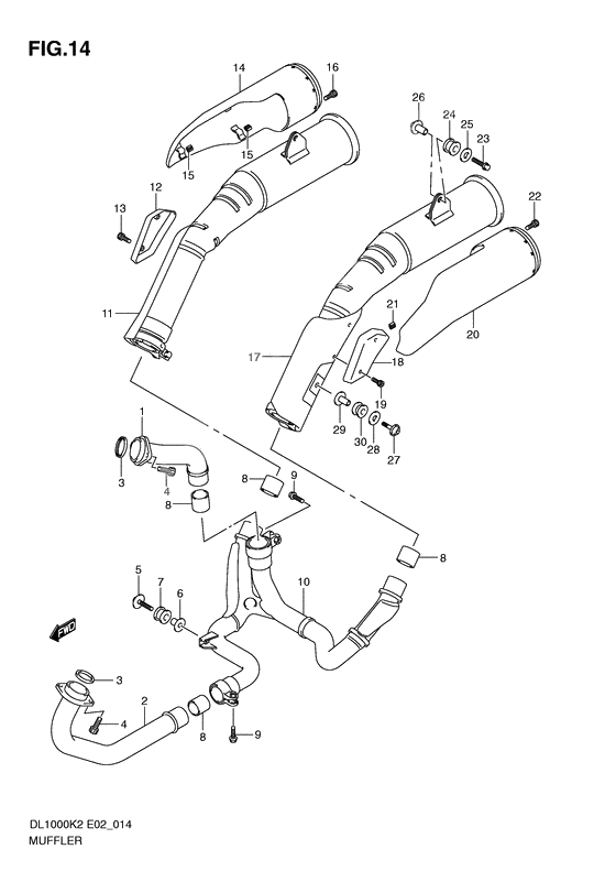 Muffler comp