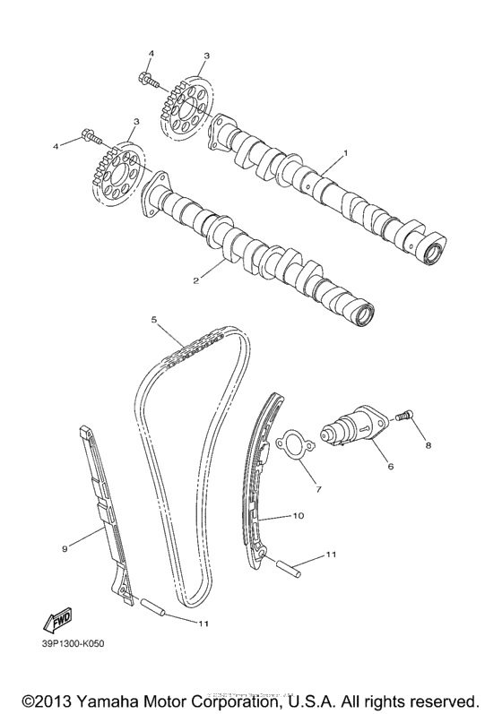 Camshaft chain