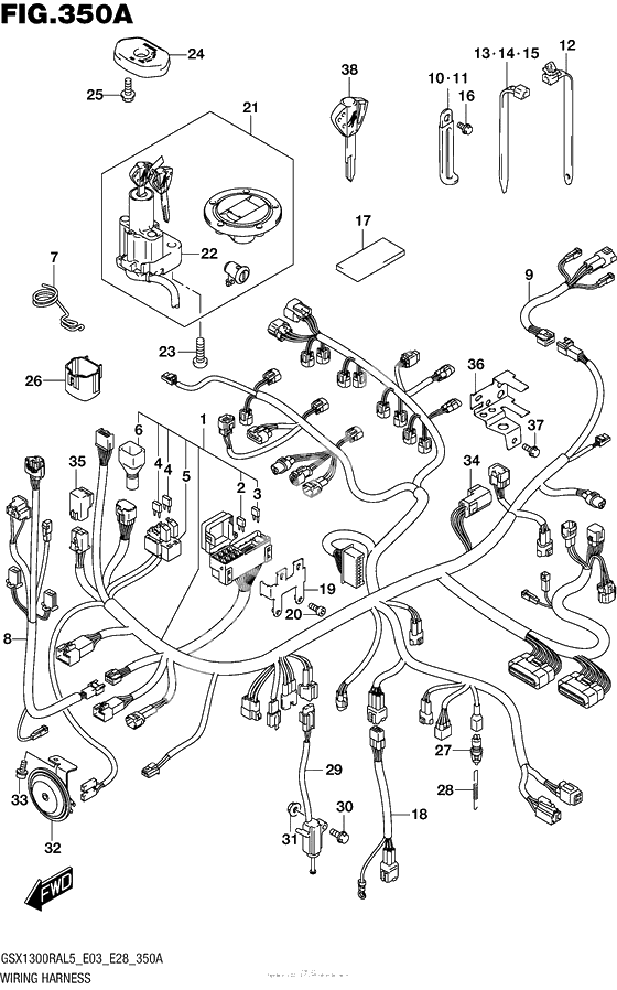 Wiring Harness (Gsx1300Ral5 E03)