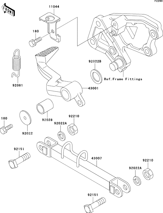 Brake pedal