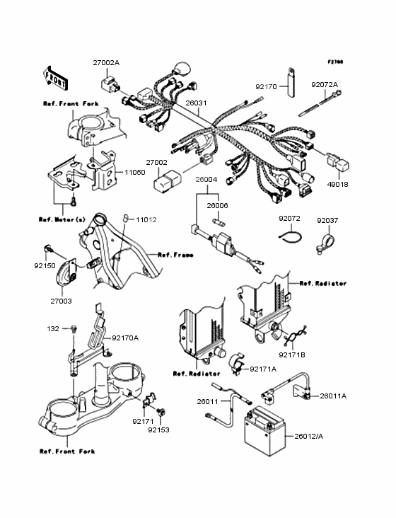 Chassis electrical equipment