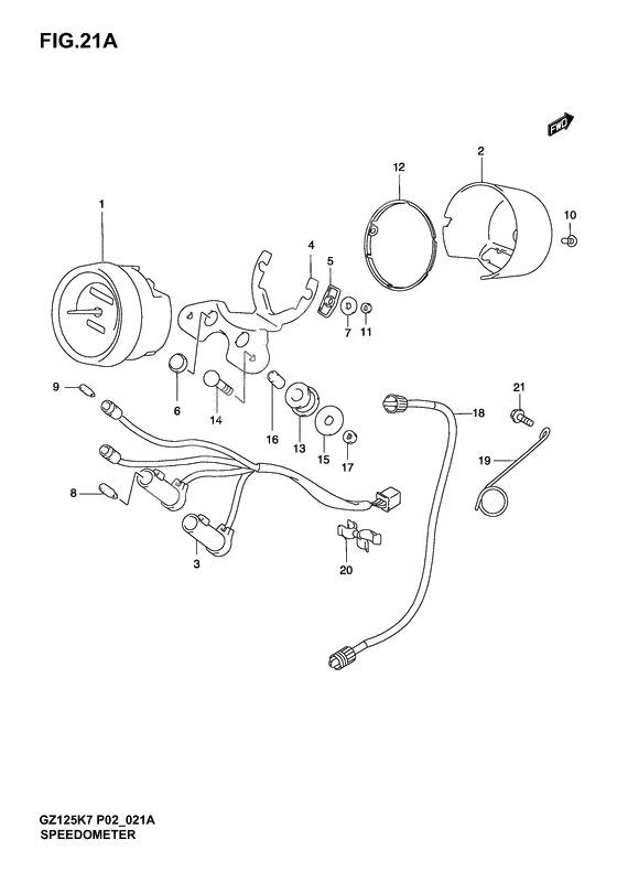 Speedometer              

                  Model k7