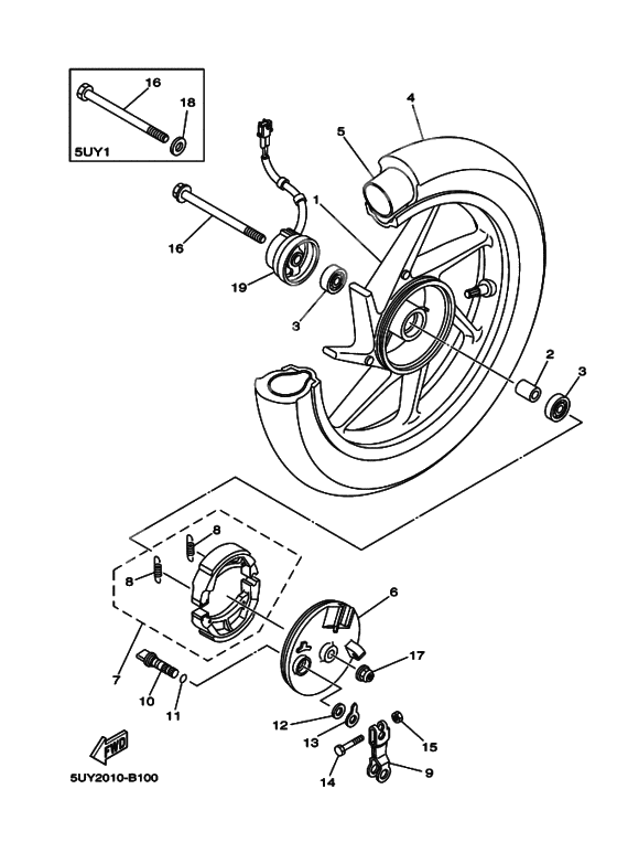 Front wheel