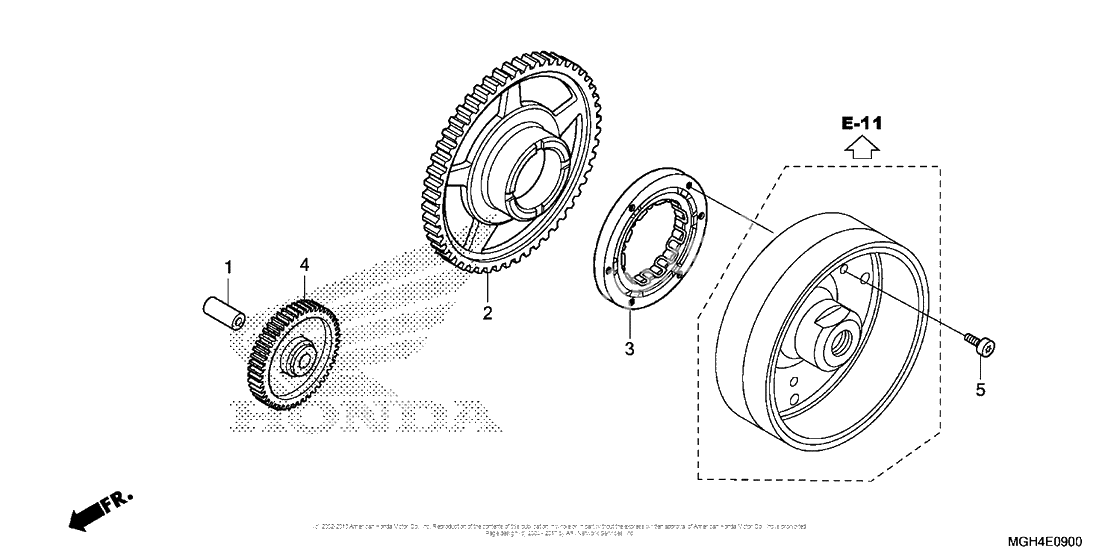 Привод стартера
