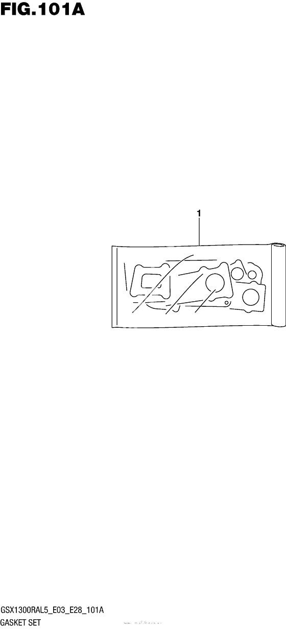 Ремкомплект прокладок двигателя